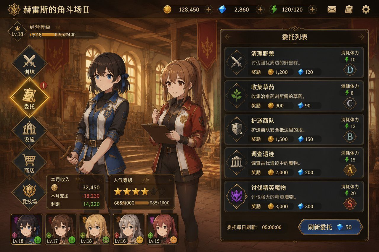 赫雷斯的角斗场Ⅱ 玩法展示 专题图 6