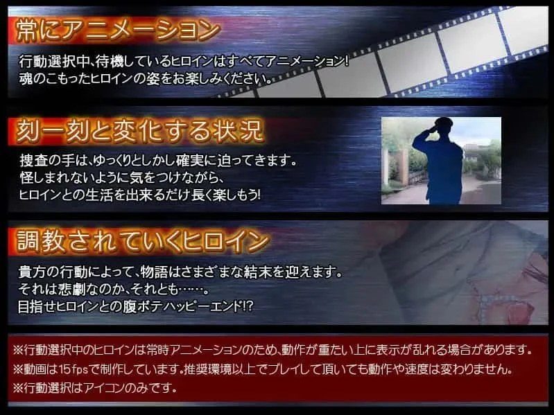 监禁少女 故事片段 玩法截图 1