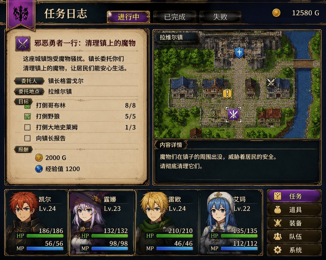 邪恶勇者一行 多结局路线 专题图 2