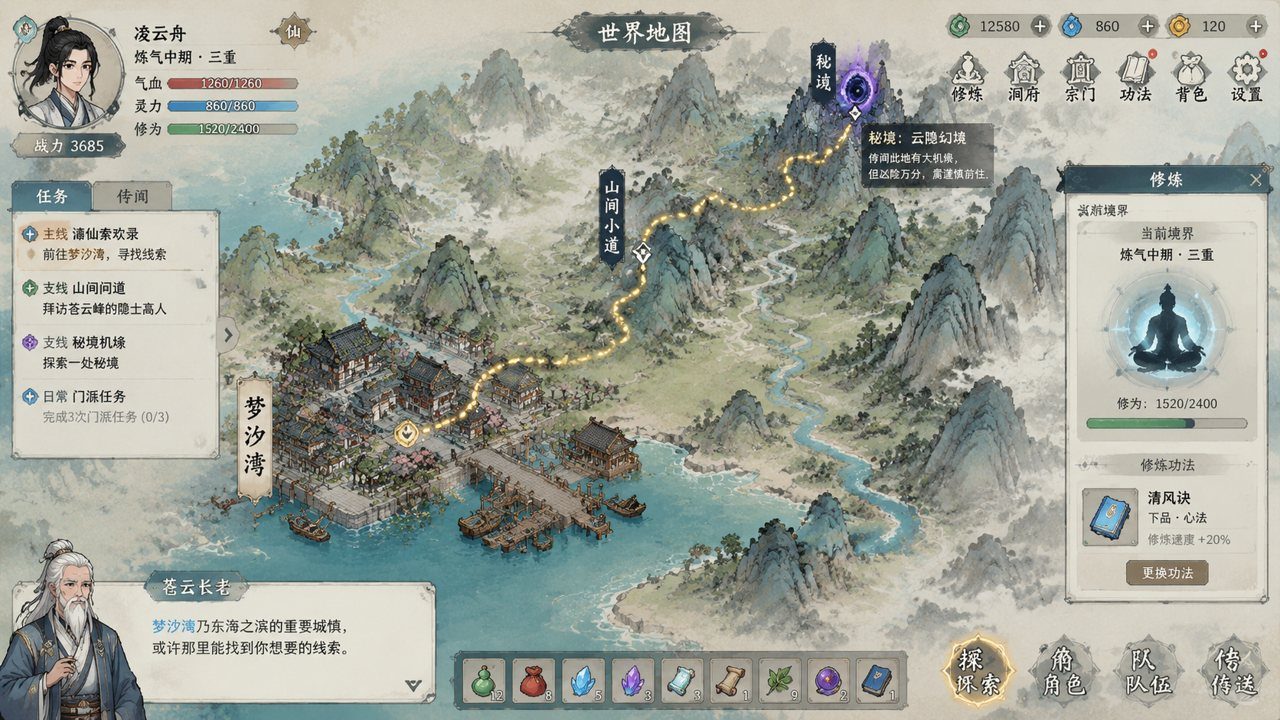 谪仙索欢录 故事片段 场景图 6